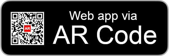 AR Frame web app via AR Code